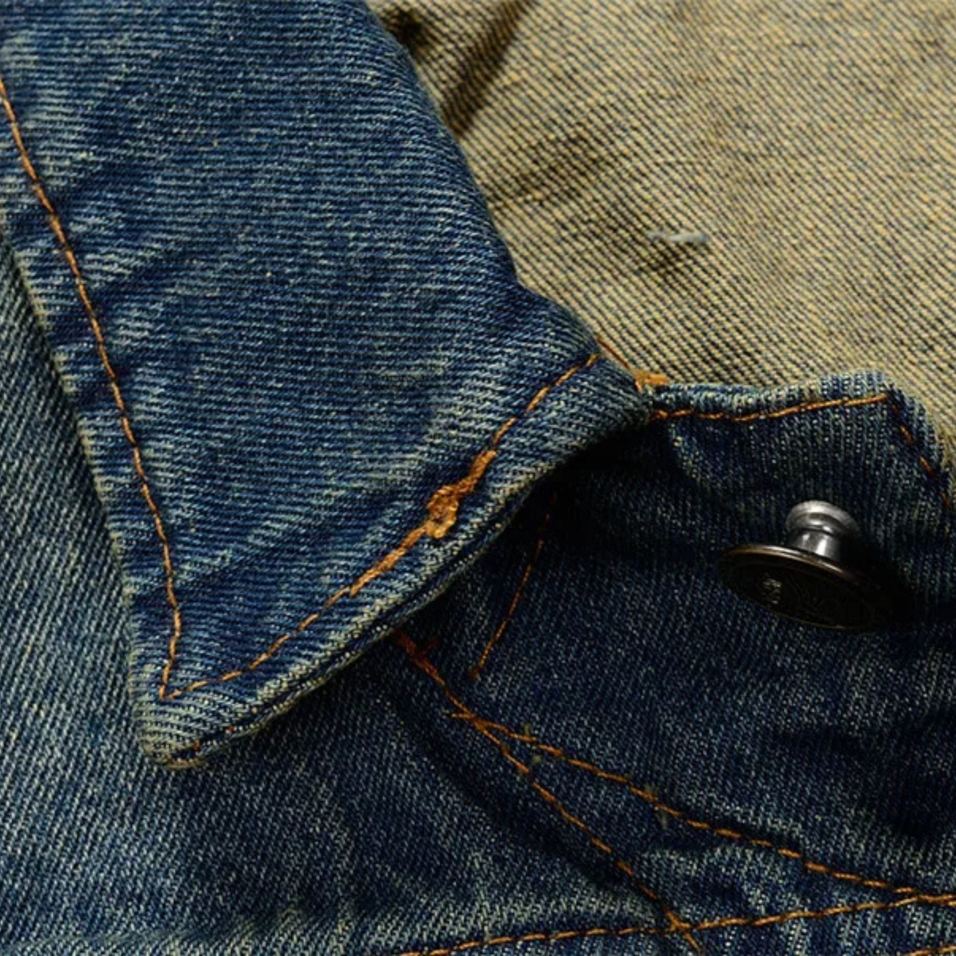 Luigi Distressed Denim Vest – Rugged Sleeveless Layer for Edgy Street Looks