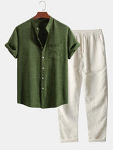 Ethan Summer Co-ord Set – Lightweight Blend for Modern Warm-Weather Dressing