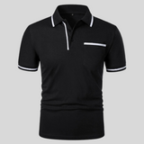 Dexter Polo - Tailored Short-Sleeve Cotton Blend Shirt