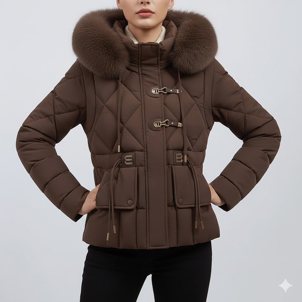 Donalyn Women's Puffer Jacket – Insulated Thermal Quilted Winter Jacket