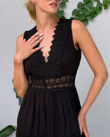 Elodie Boho Patchwork Sundress