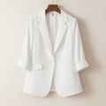 Sofie Women’s Linen-Blazer – Silky Wrinkle-Resistant Style