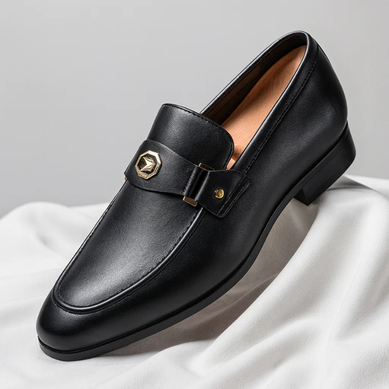 Gabriel Men’s Leather Loafers – Polished Italian Craft Shoes