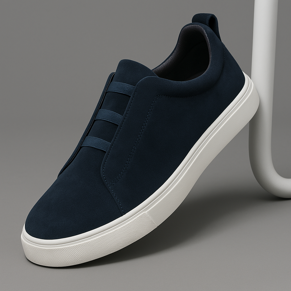 Logan Men’s Suede Sneakers – Premium Comfort & Refined Design