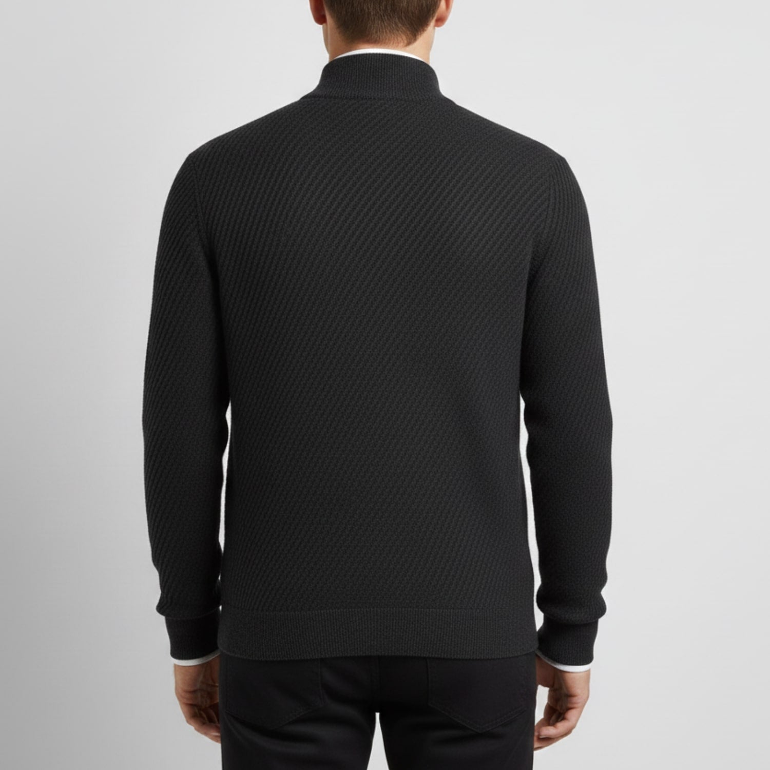 Sven Men’s Quarter-Zip Sweater – Lightweight Soft Knit Pullover