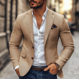 Caleb Men’s Sports Jacket – Soft Tailored Fit with Sustainable Fabric for Transitional Weather