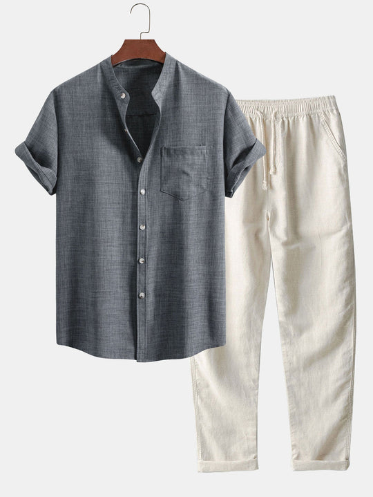 Ethan Summer Co-ord Set – Lightweight Blend for Modern Warm-Weather Dressing