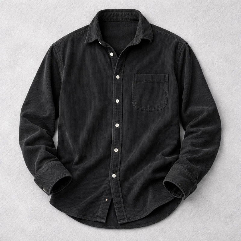 Briar Men's Corduroy Overshirt – Soft Cotton Shirt Jacket
