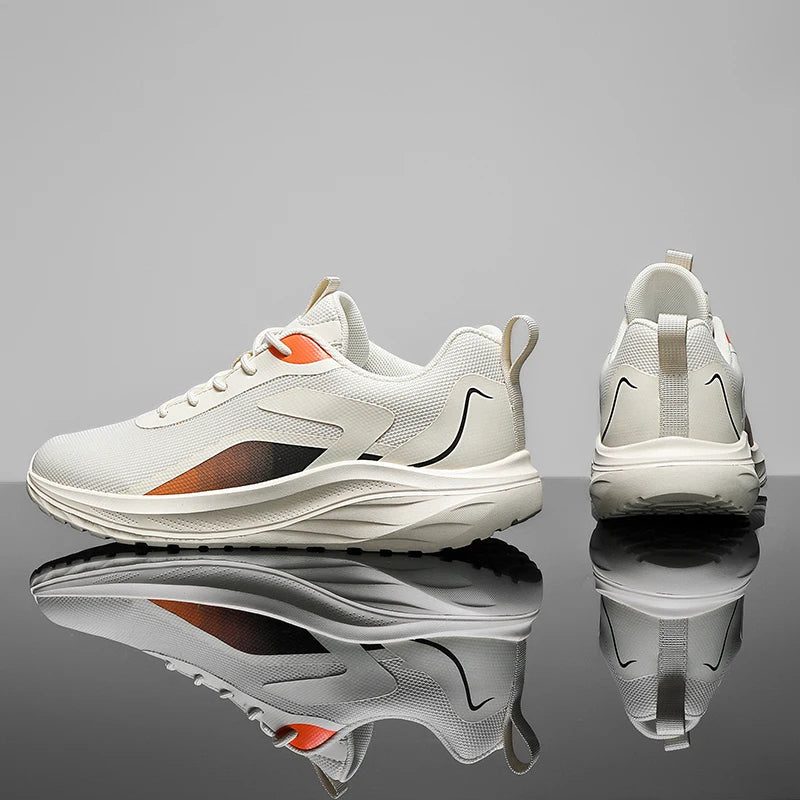 Asher Men’s Running Sneakers – Breathable Mesh Knit Sneaker with Ultra-Light Cushioning