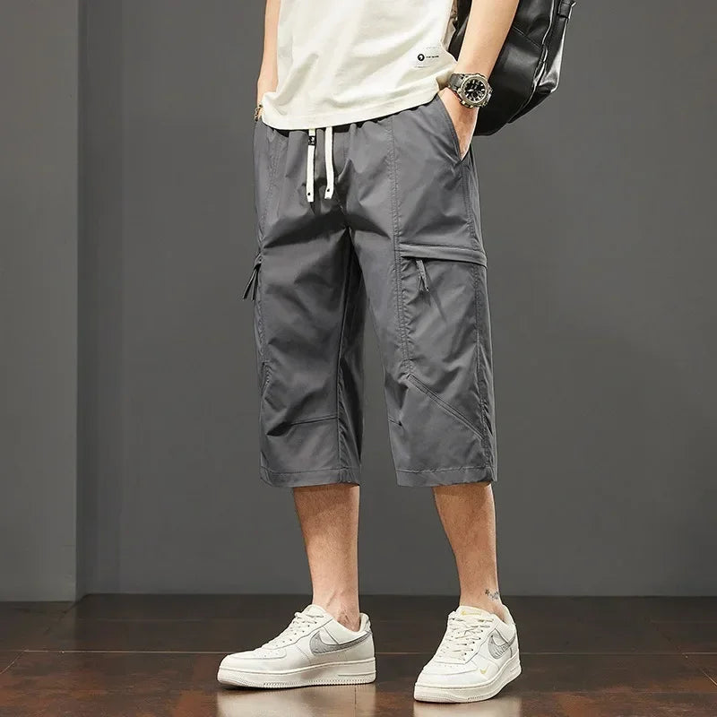 Damon Men’s Cargo Shorts – Lightweight Performance Cotton with Utility Pockets