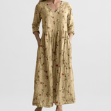 Elena Garden Floral Maxi Dress