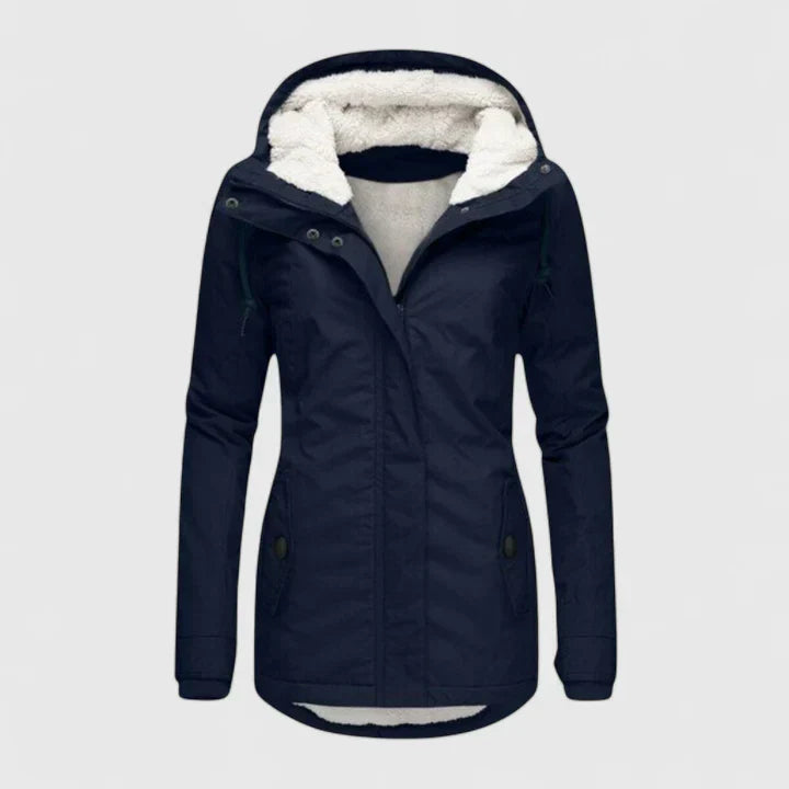 Sariya Women’s Winter Jacket – Water-Resistant with Warm Lining