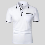 Dexter Polo - Tailored Short-Sleeve Cotton Blend Shirt