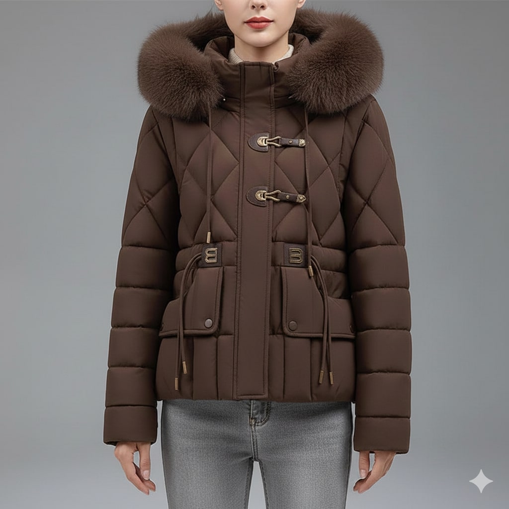 Donalyn Women's Puffer Jacket – Insulated Thermal Quilted Winter Jacket