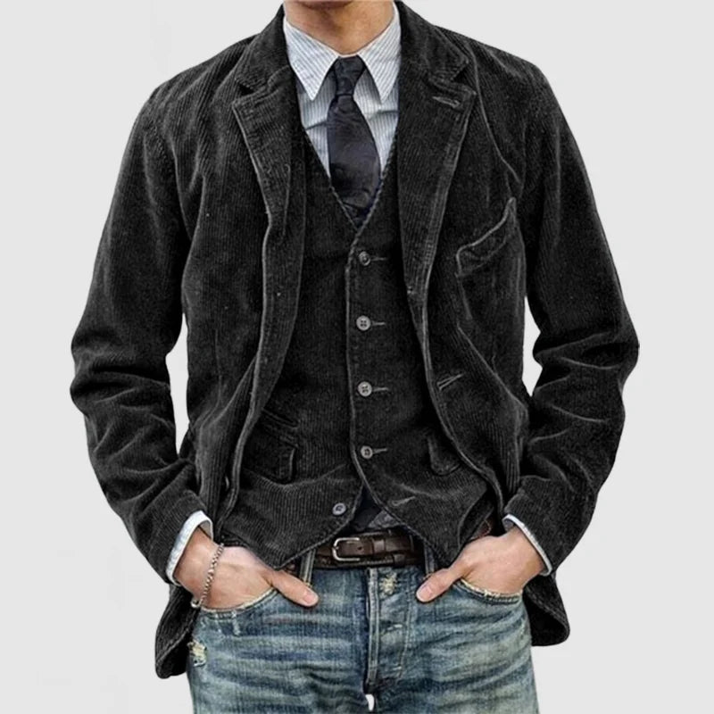 Winchester Corduroy Blazer and Vest Set
