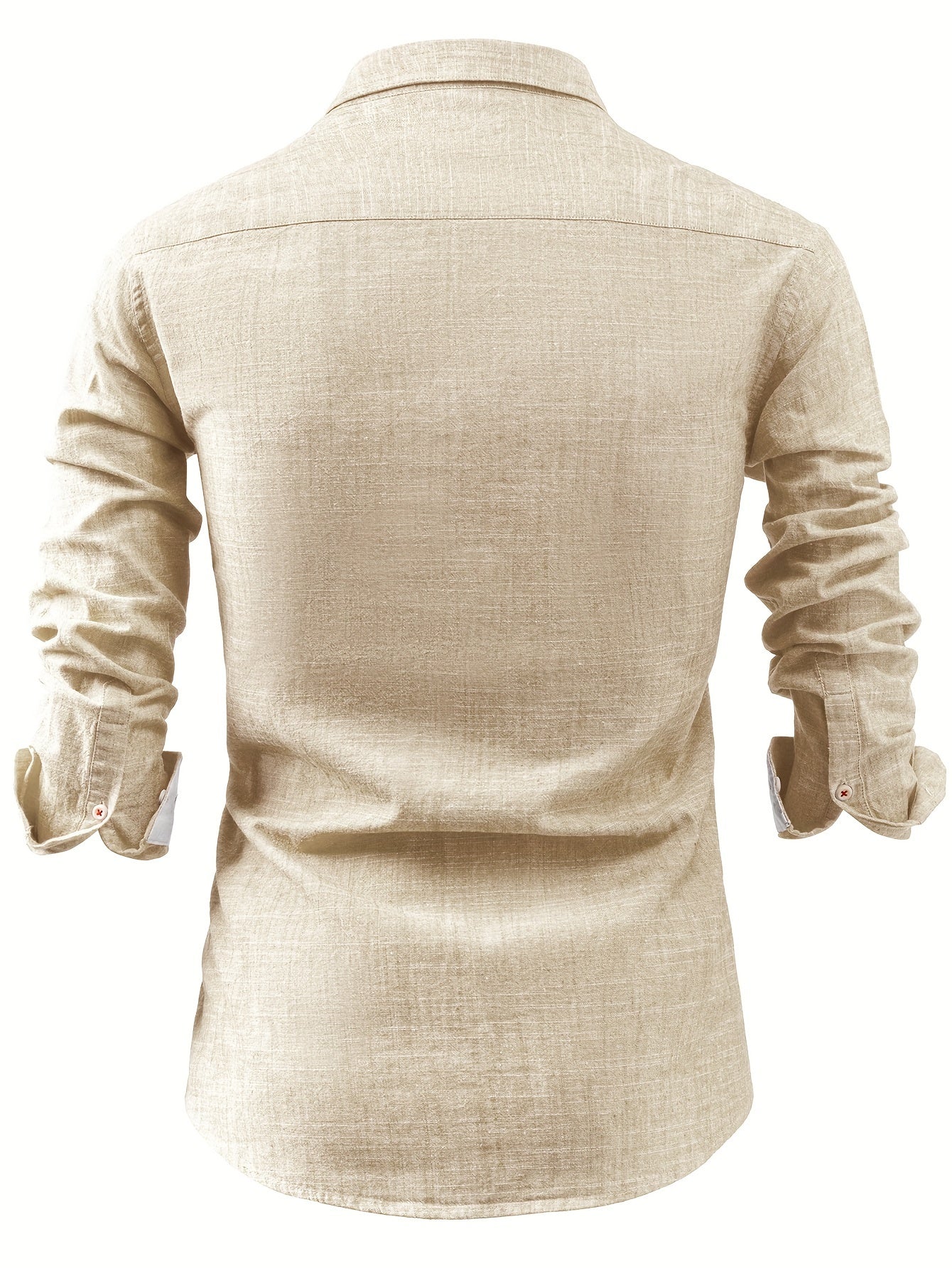 Liam Men’s Button-Up Shirt – Durable Cotton with Classic Fit