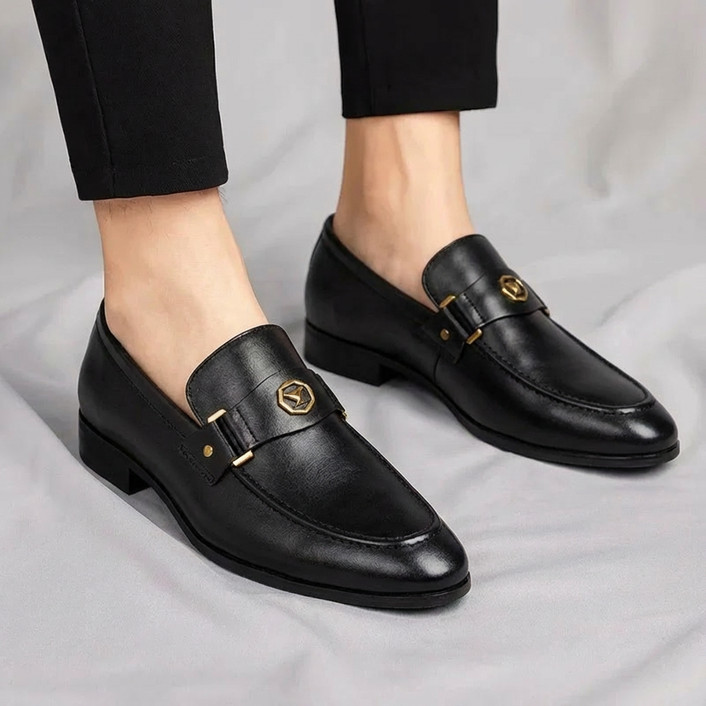 Gabriel Men’s Leather Loafers – Polished Italian Craft Shoes