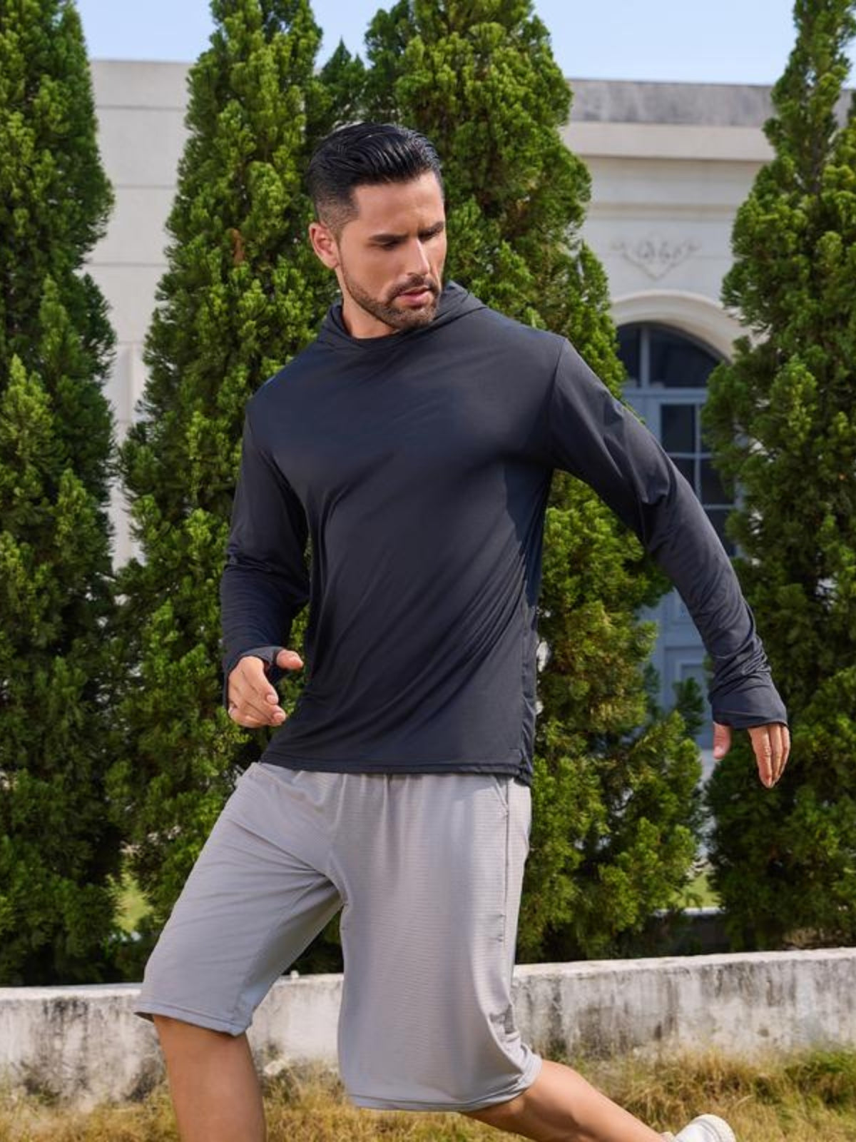 Darren Lightweight Sport Hoodie – Quick-Dry Pullover for Active Days