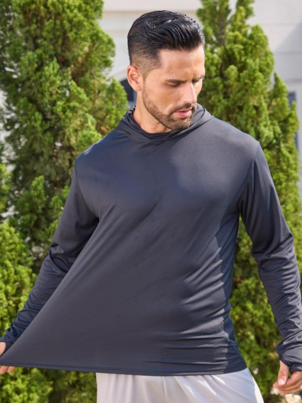 Darren Lightweight Sport Hoodie – Quick-Dry Pullover for Active Days