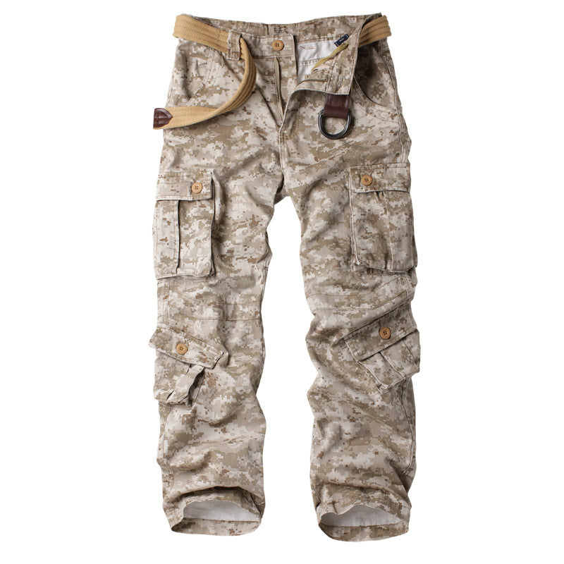Ronan Men’s Tactical Trousers – Outdoor Cargo Pants with Camouflage Options & Multi-Pockets