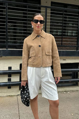 Luca Soft Suede Leather Jacket