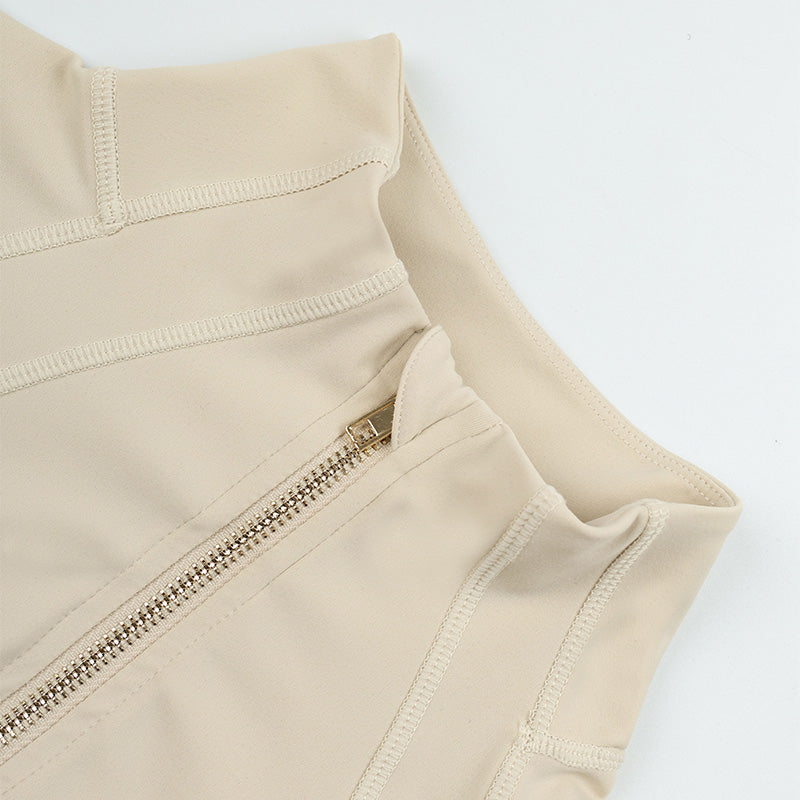 Finn Slimming Zip Jacket & Flared Pants Set