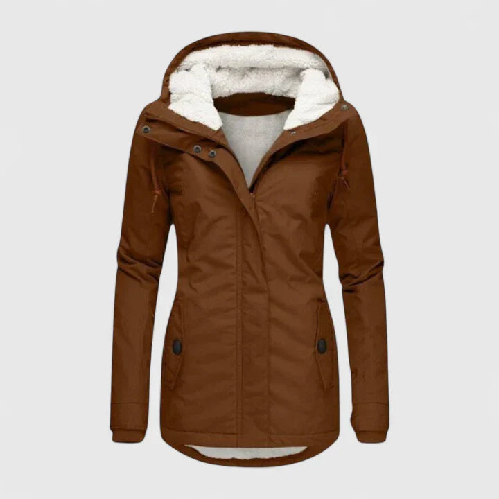 Sariya Women’s Winter Jacket – Water-Resistant with Warm Lining