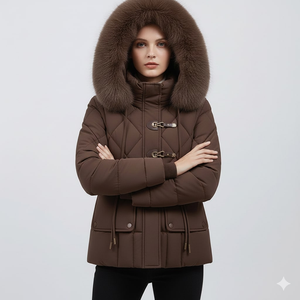 Donalyn Women's Puffer Jacket – Insulated Thermal Quilted Winter Jacket