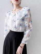 Aspen Floral Patchwork Blouse