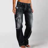 Sydney Wide-Leg Low-Rise Trousers