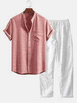 Ethan Summer Co-ord Set – Lightweight Blend for Modern Warm-Weather Dressing