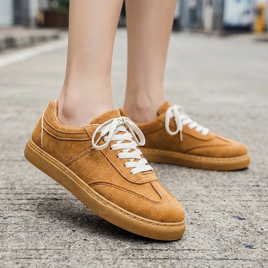 Mara Suede Sneakers – All-Season Lightweight Shoes