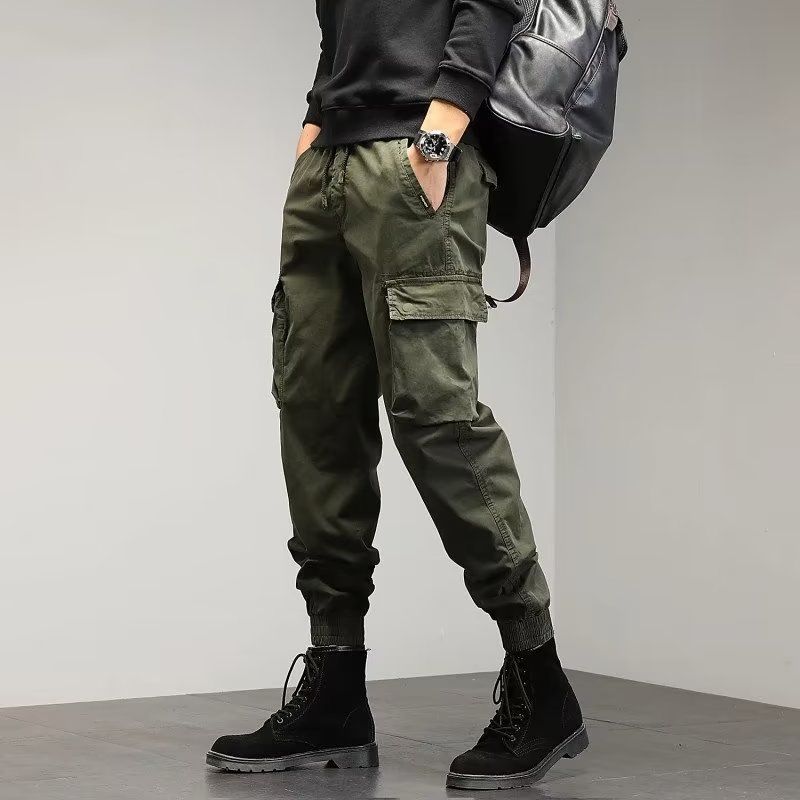 Ethan Men’s Cargo Pants – Lightweight Tech Fabric with Tapered Fit for Tactical Streetwear