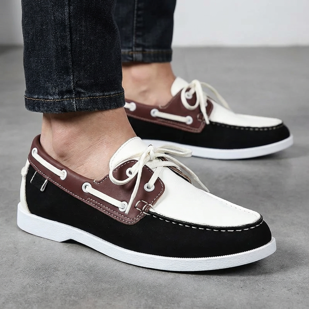 Grant Men’s Leather Slip-On Loafers