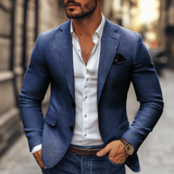 Caleb Men’s Sports Jacket – Soft Tailored Fit with Sustainable Fabric for Transitional Weather