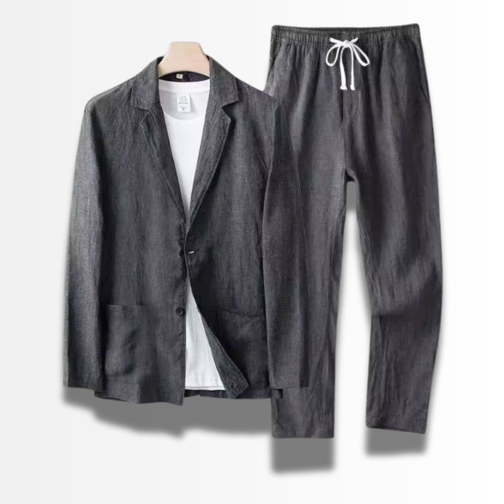 Serena Modern Lightweight Cotton Suit