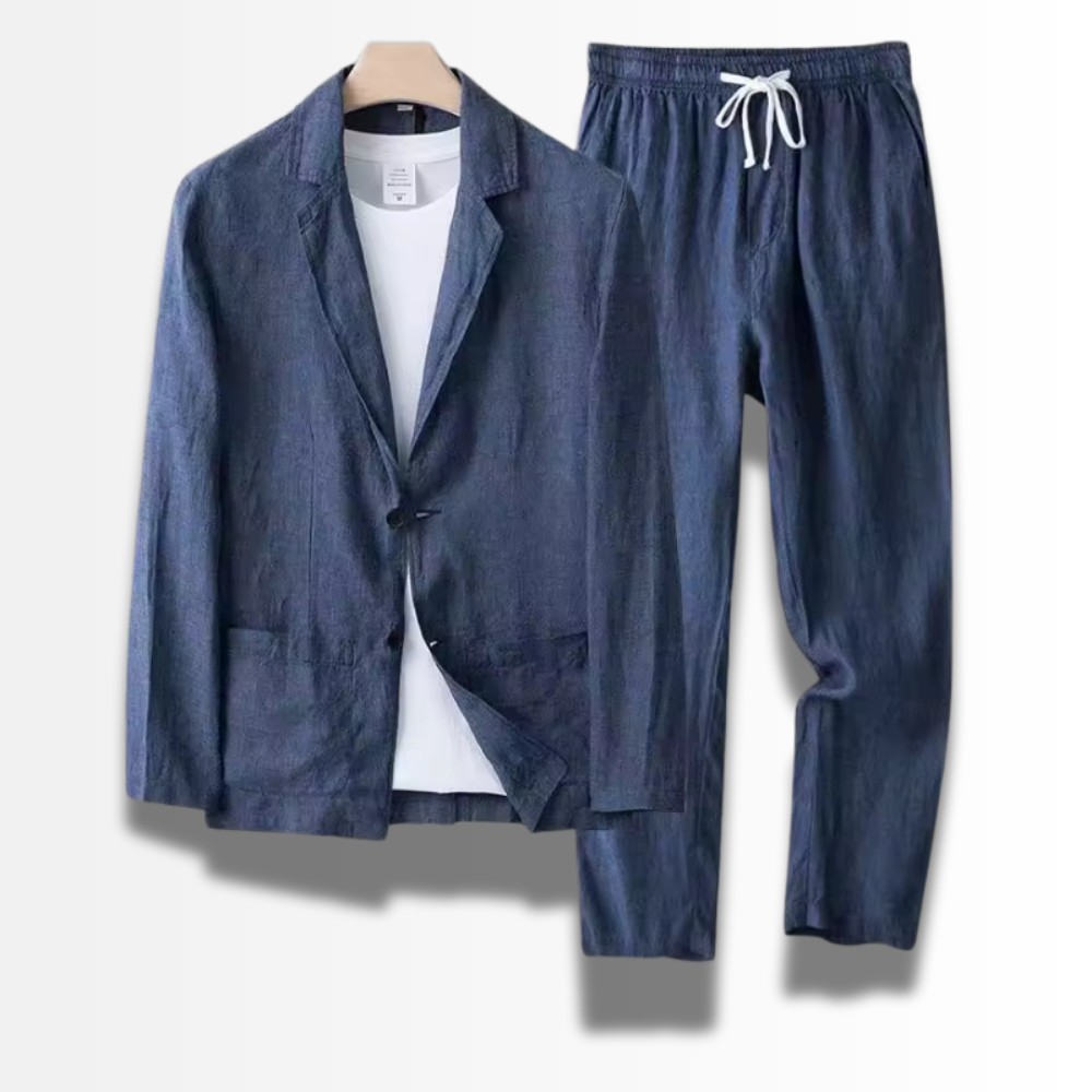 Serena Modern Lightweight Cotton Suit