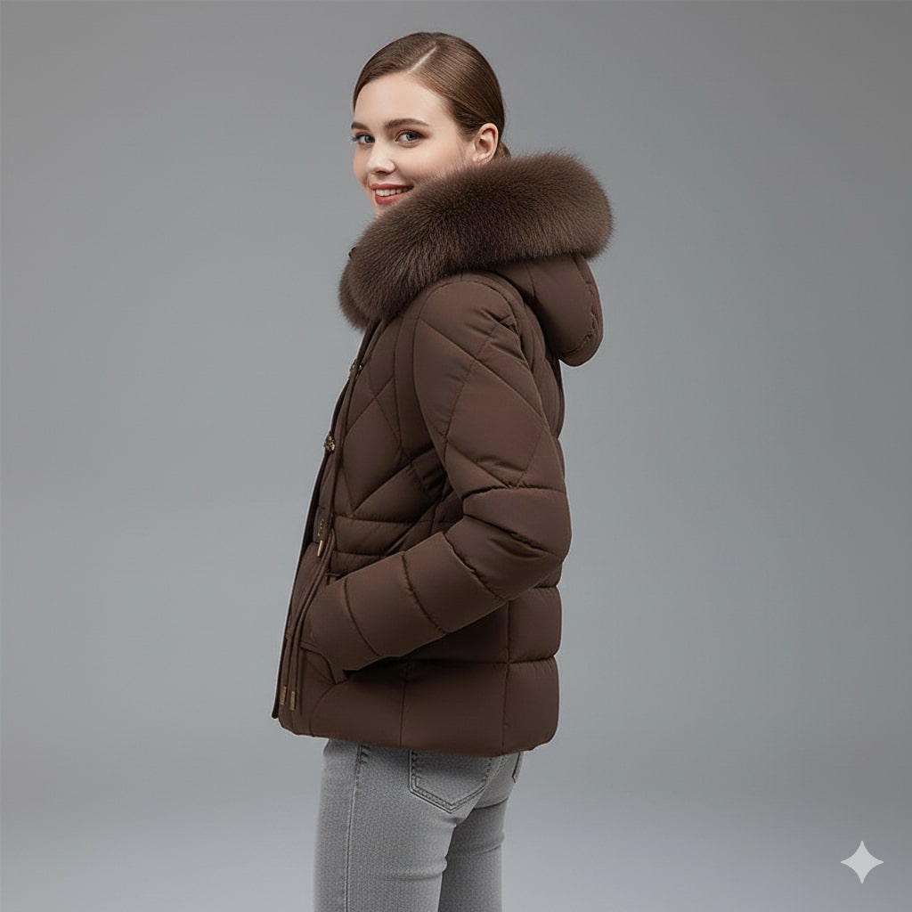 Donalyn Women's Puffer Jacket – Insulated Thermal Quilted Winter Jacket