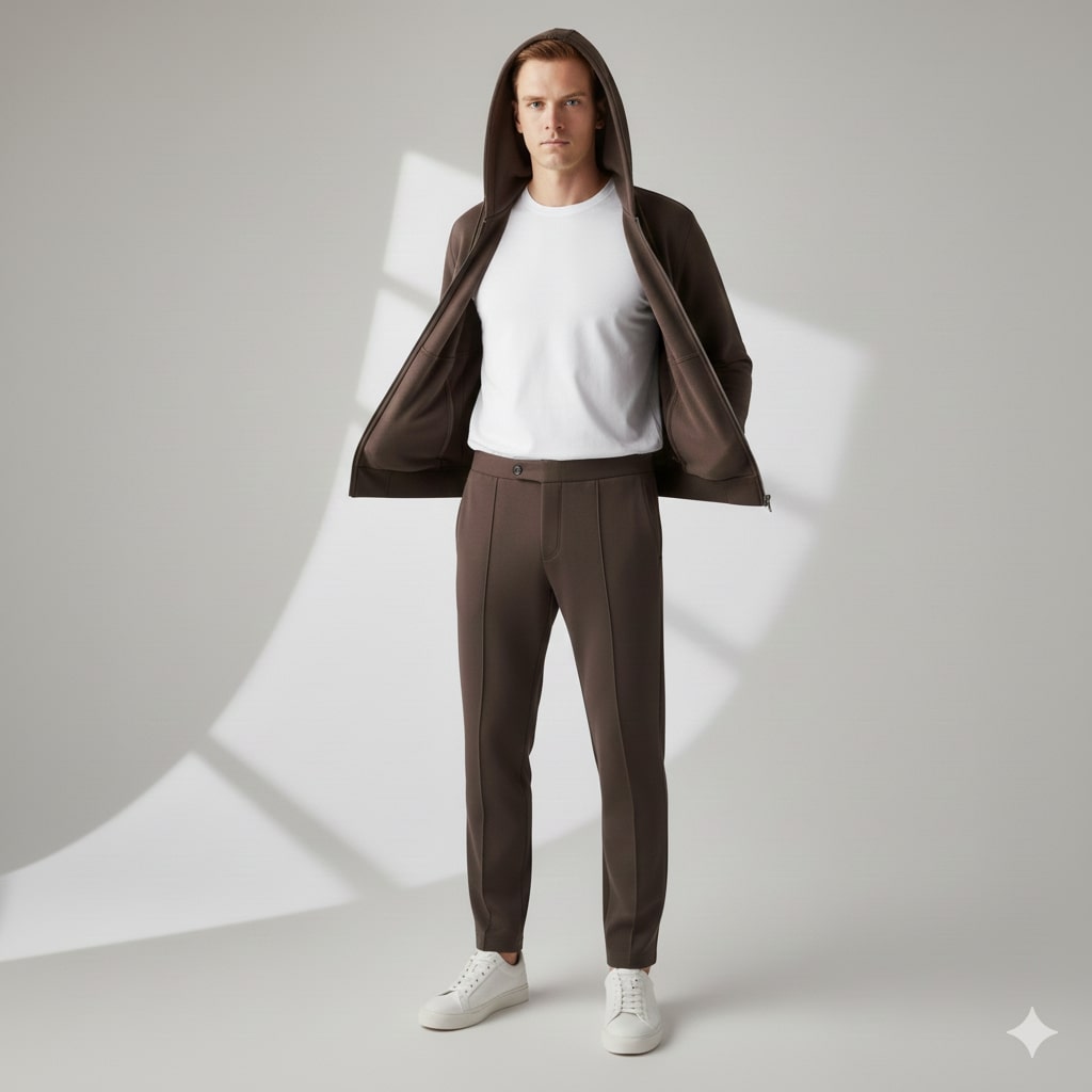 Ultra Men’s Tracksuit Set – Premium Lycra Activewear