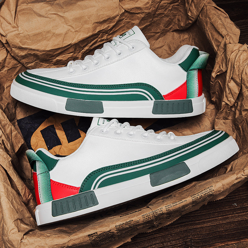 Altheo Men’s Leather Sneakers – Genuine Italian Leather Casual Shoes