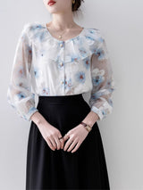 Aspen Floral Patchwork Blouse