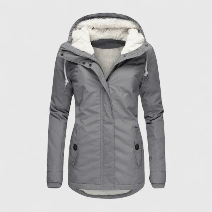 Sariya Women’s Winter Jacket – Water-Resistant with Warm Lining