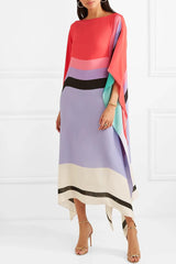 Aria Geometric Caftan – Light & Airy Statement Piece for Summer Escapes