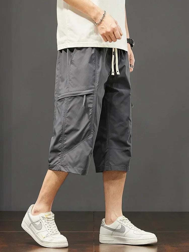 Damon Men’s Cargo Shorts – Lightweight Performance Cotton with Utility Pockets