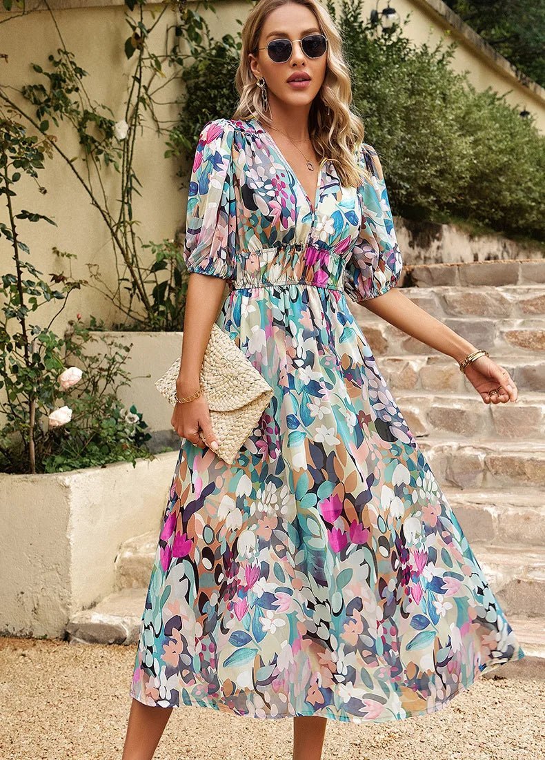 Juliette Flowy Cotton Maxi Dress – Lightweight Elegance for Everyday Ease
