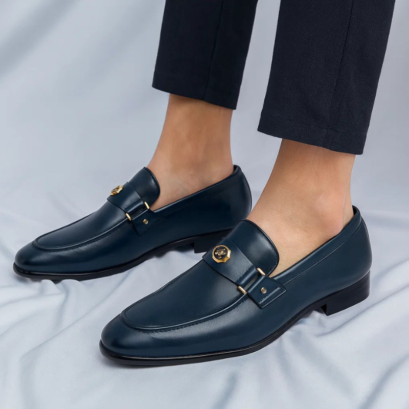 Gabriel Men’s Leather Loafers – Polished Italian Craft Shoes