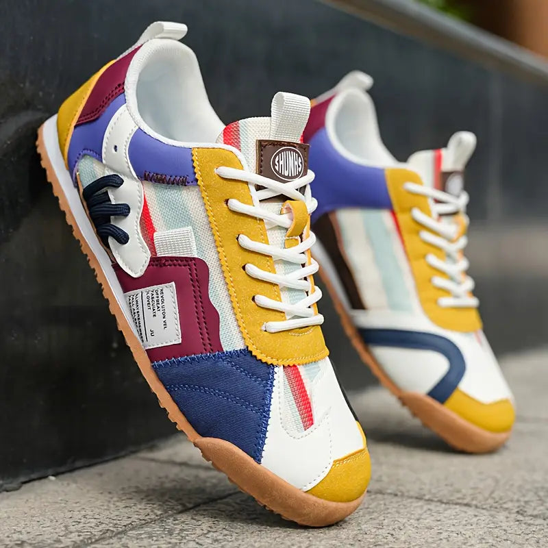 Lennox Men’s Sneakers – Utility Mixed-Material Adventure-Ready Design