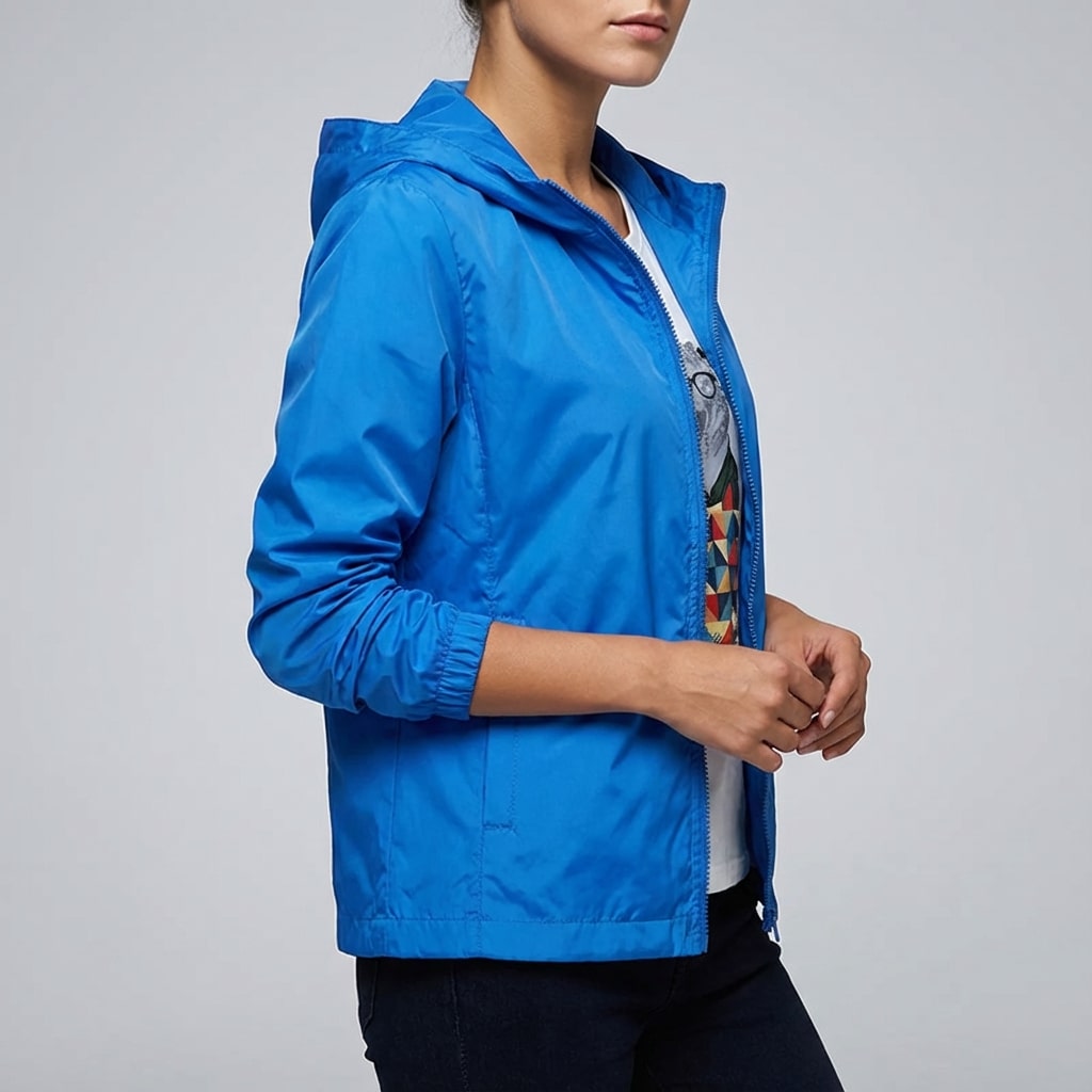 NimbusShell Unisex Lightweight Hooded Windbreaker Jacket