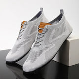 Eli Mesh Knit Slip-Ons – Lightweight Walking Shoes with Breathable Flexibility