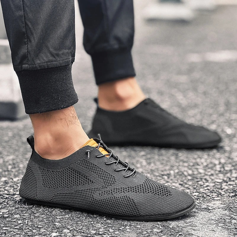 Eli Mesh Knit Slip-Ons – Lightweight Walking Shoes with Breathable Flexibility